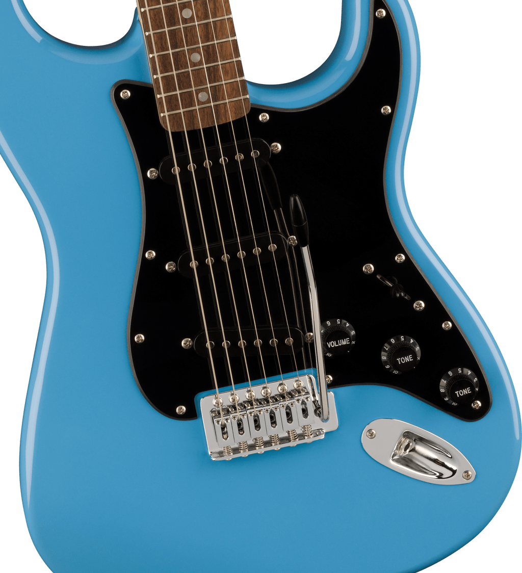 Fender Squier Sonic Stratocaster Electric Guitar – California Blue, Laurel Fingerboard, Black Pickguard