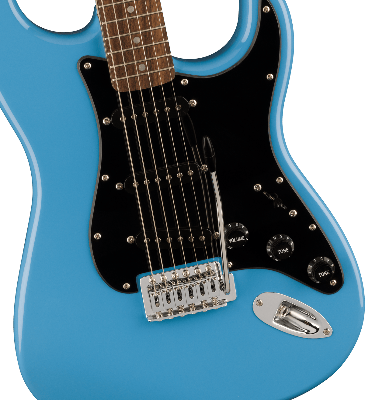 Fender Squier Sonic Stratocaster Electric Guitar – California Blue, Laurel Fingerboard, Black Pickguard
