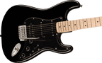 Fender Squier Sonic Stratocaster HSS Maple Fingerboard Electric Guitar – Black