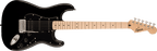 Fender Squier Sonic Stratocaster HSS Maple Fingerboard Electric Guitar – Black