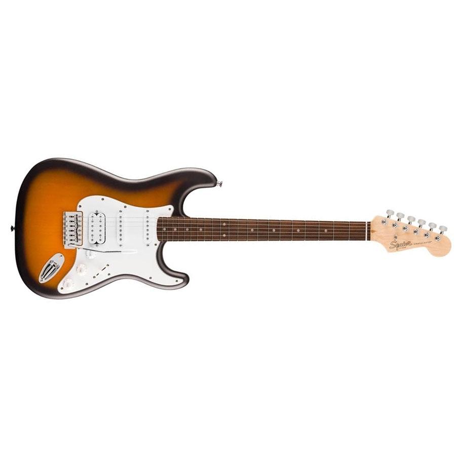 Fender Squier Debut Series Stratocaster HSS LRL WPG Electric Guitar – 2-Tone Sunburst