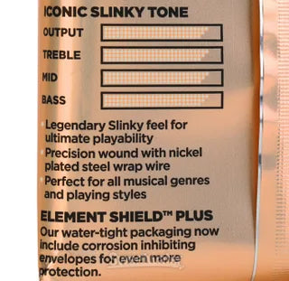 Ernie Ball 3224 Turbo Slinky Nickel Wound Electric Guitar Strings - .0095-.046 Factory (3-pack)