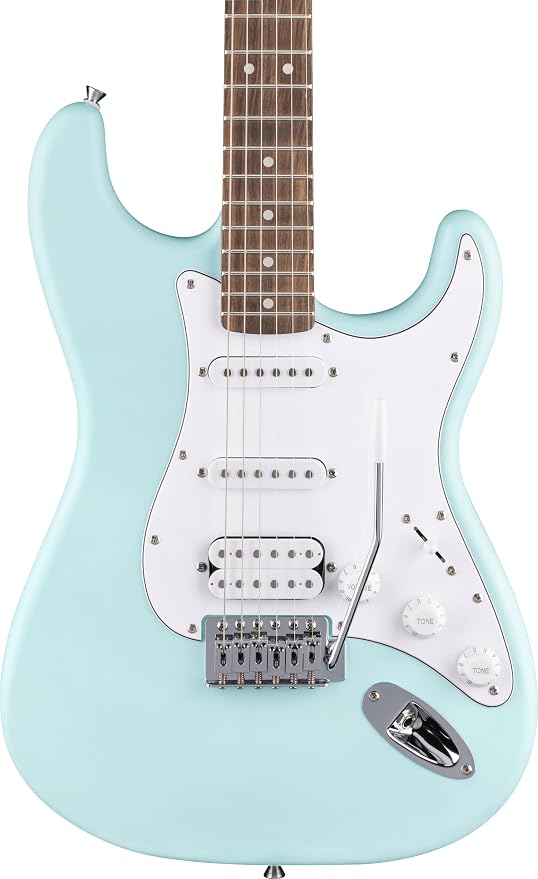 Fender Squier Debut Series Stratocaster HSS LRL WPG Electric Guitar – Daphne Blue