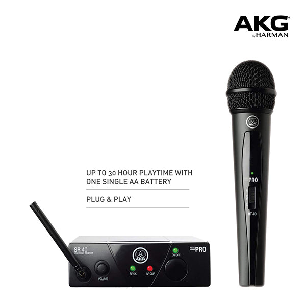 AKG WMS40 Mini Single Vocal Set - Wireless microphone system