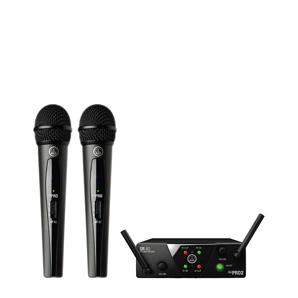 AKG WMS40 Mini Dual Vocal Set - Wireless microphone system