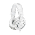Audio-Technica ATH-M50x WH Over-Ear Professional Studio Monitor Headphones-White