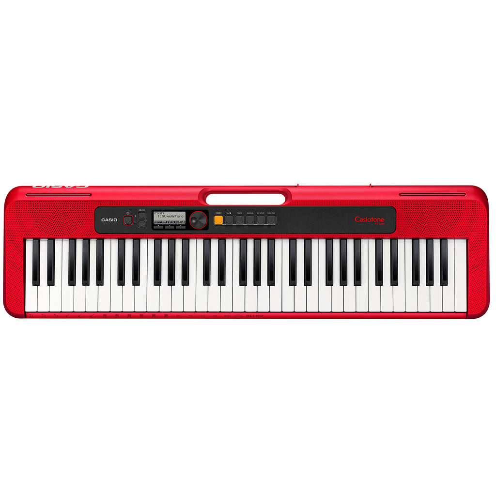 Casio CT-S200RD Casiotone 61 Keys Portable Keyboard