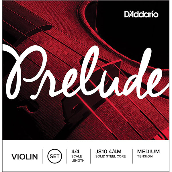 D’Addario J810 Prelude Violin String Set 4/4M