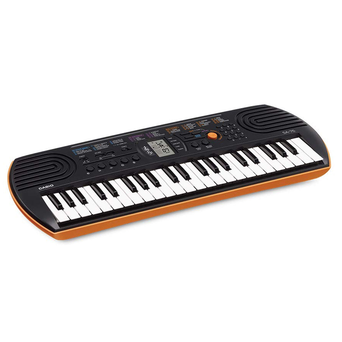 Casio SA-76 Electronic Keyboard with LAD-6 Adapter