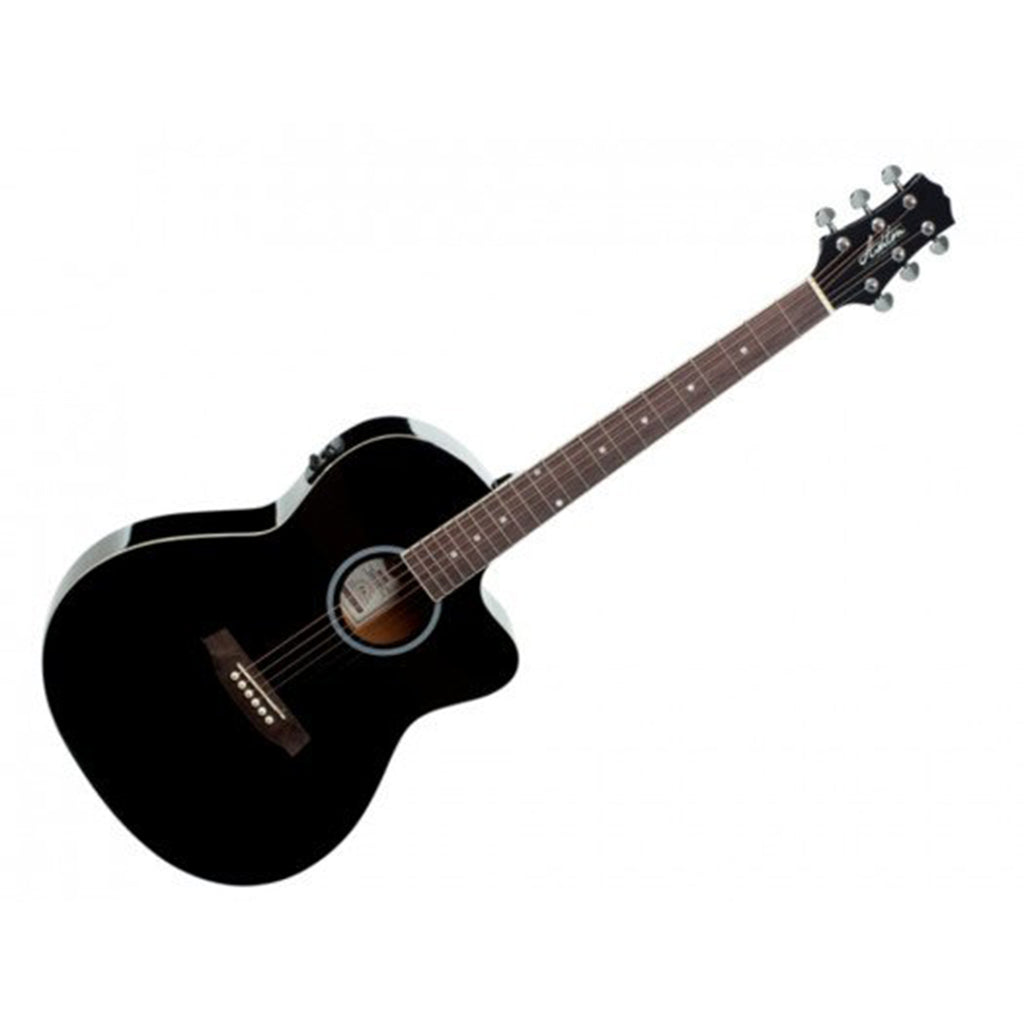 Ashton Semi Acoustic Guitar 39 Inch -Black Gloss D10CEQ-BK 75821