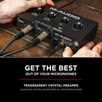 M-Audio M-Track Duo – USB Audio Interface for Recording, Streaming and Podcasting with Dual XLR, Line & DI Inputs, Plus a Sof