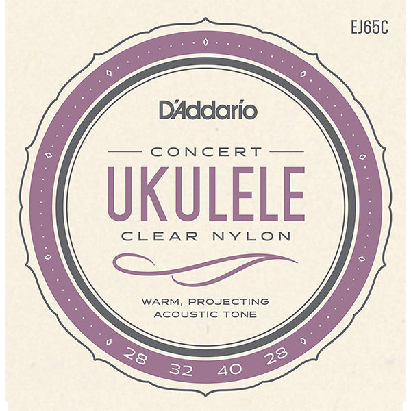 D'Addario EJ65C Pro-Arté Custom Extruded NylonUkulele Strings