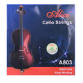 Alice A803 Cello String Set Cello Strings Nickel Silver Wound for 4/4