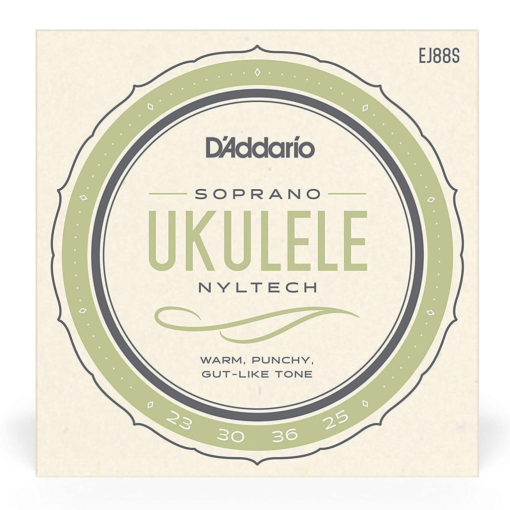D'Addario EJ88S Nyltech Ukulele Strings - Soprano