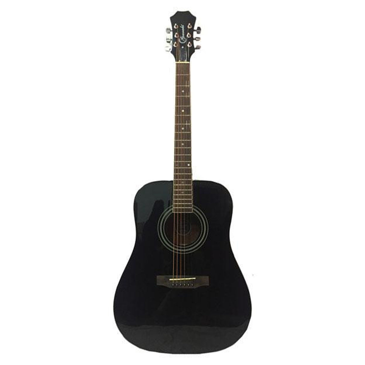 Granada PRLD-68PRO Acoustic Guitar Dreadnought Black