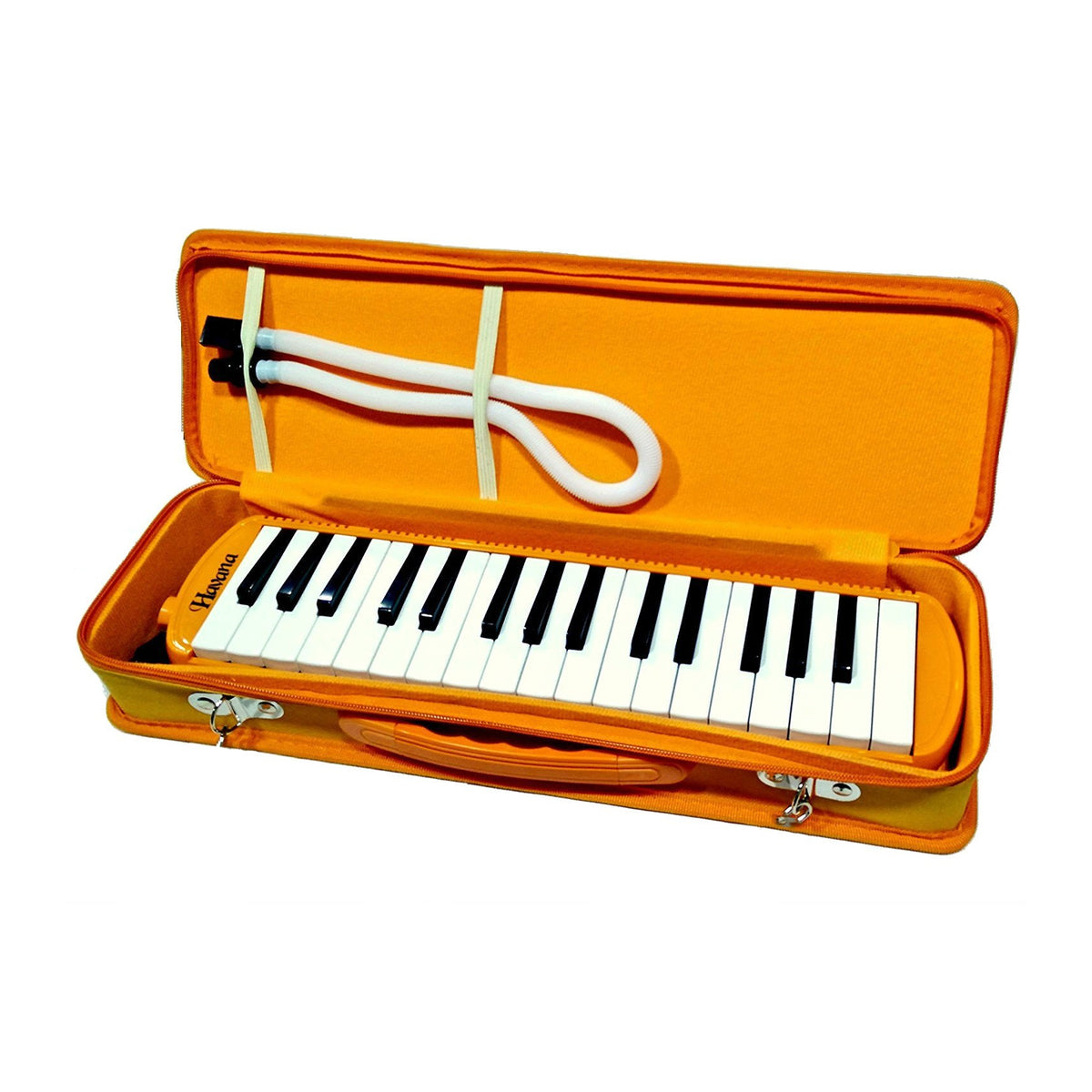 Havana MD-32 32-Key Melodica with Hard Case - Orange