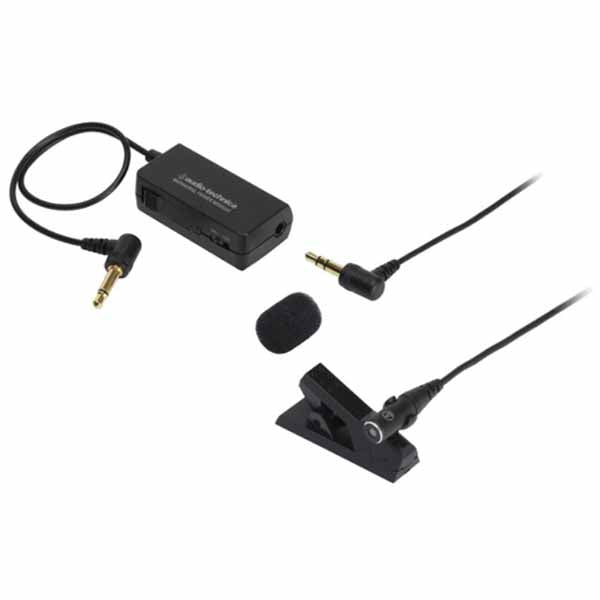 Audio Technica AT9903 Mono mini electret condenser lapel mic for digital recording