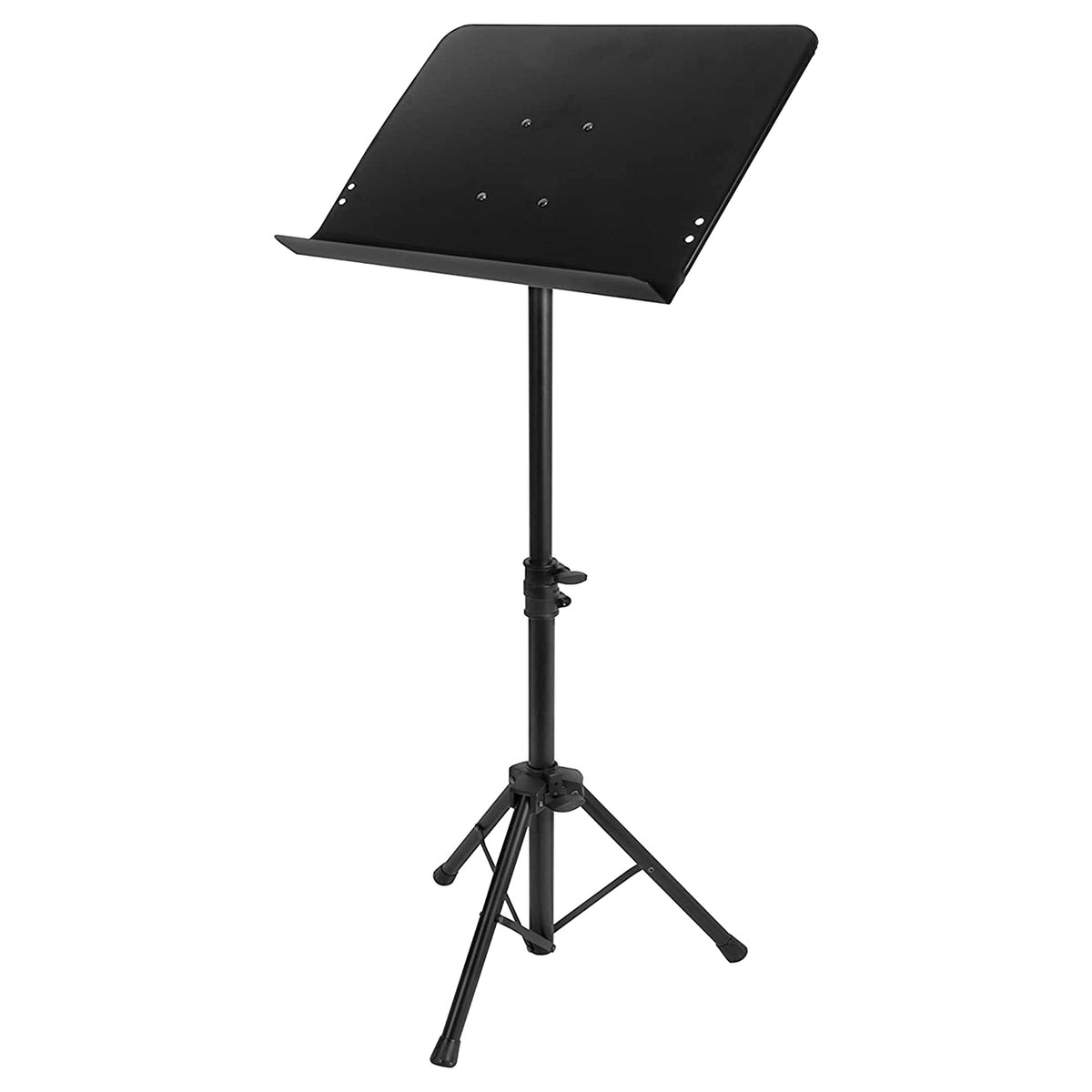 On-Stage SM7211B Professional Grade Folding Orchestral Sheet Music Stand-Black