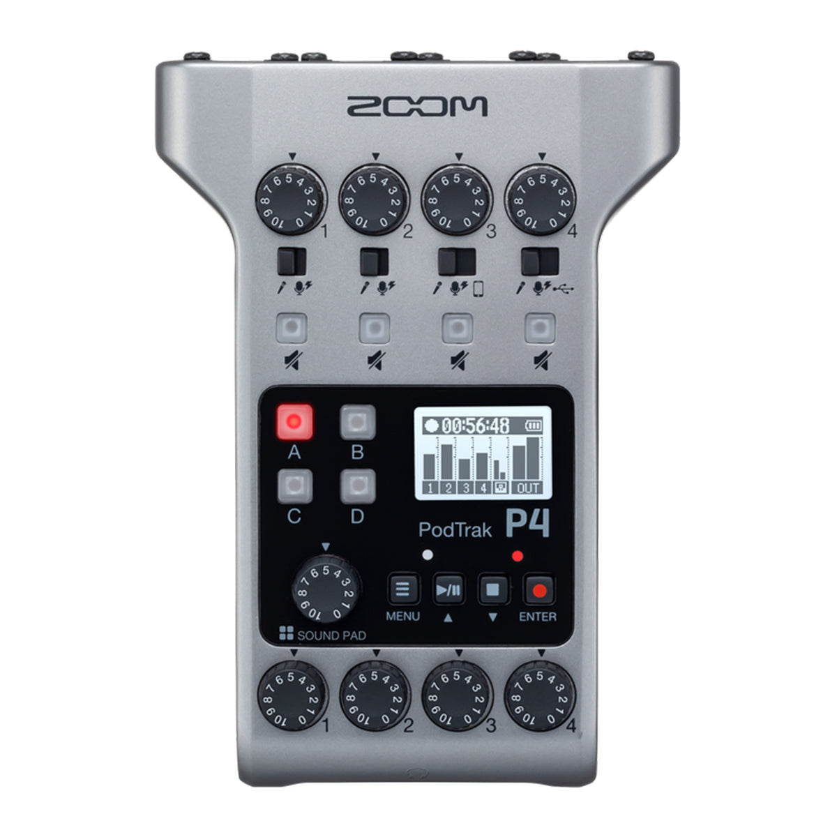 Zoom P4 Podtrack Podcast Recorder