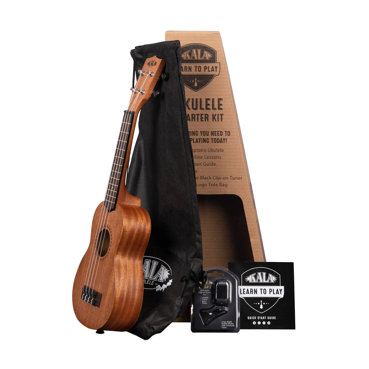 KALA LEARN TO PLAY UKULELE STARTER KIT KALA-LTP-S