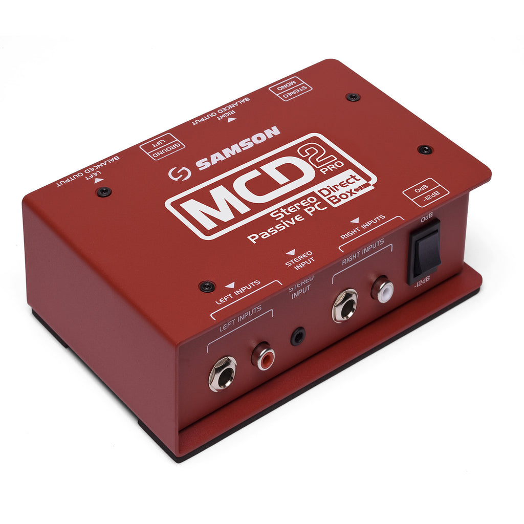 SAMSON MCD2 Pro - Stereo Passive PC Direct Box