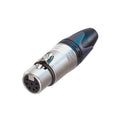 Neutrik NC7FXX 7 pole female cable connector with Nickel housing and silver contacts