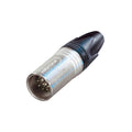 Neutrik NC7MXX 7 pole male cable connector Nickel housing and silver contacts