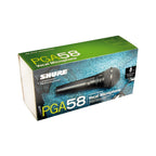 SHURE PGA58 Cardioid Dynamic Vocal Microphone