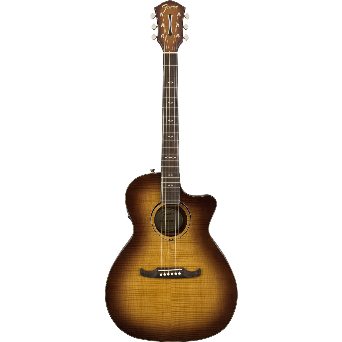 Fender FA-345CE Auditorium Laurel Fingerboard 3-Tone Tea Burst 0971343064