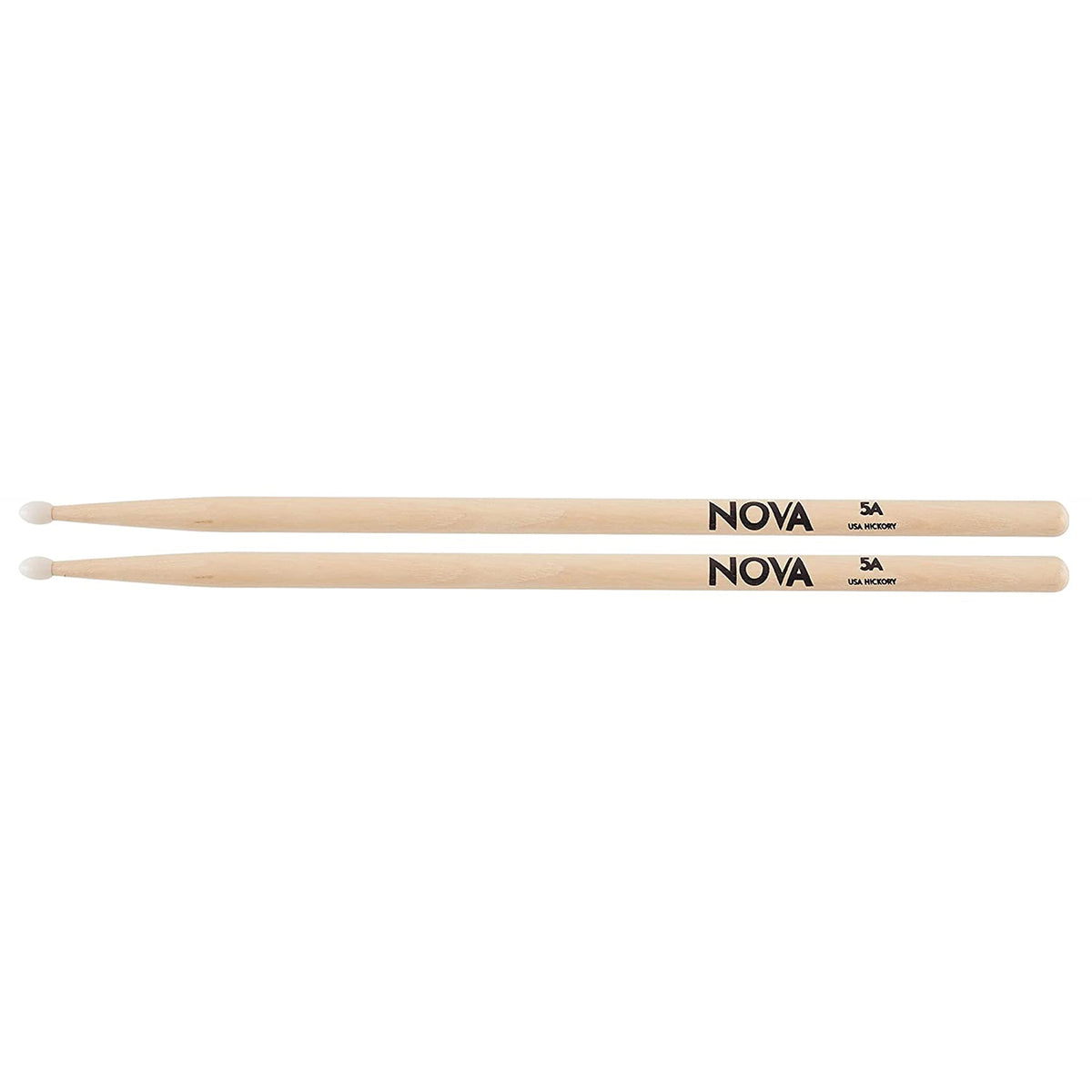 VicFirth 5A Nova Drum Sticks Nylon Tip - Pair