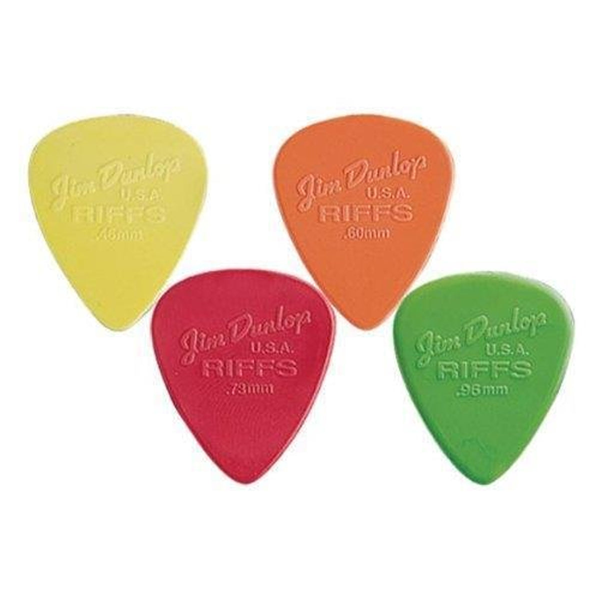 Dunlop Guitar Picks Riffs 4360 - pack of 20