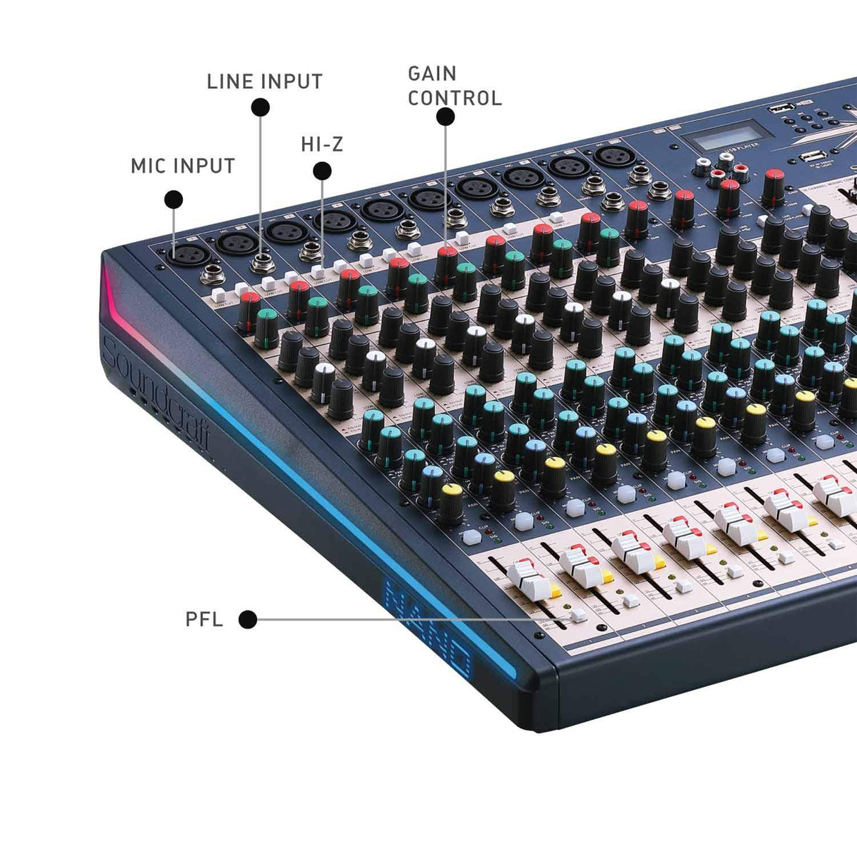 SOUNDCRAFT NANO M16EU COMPACT MIXER
