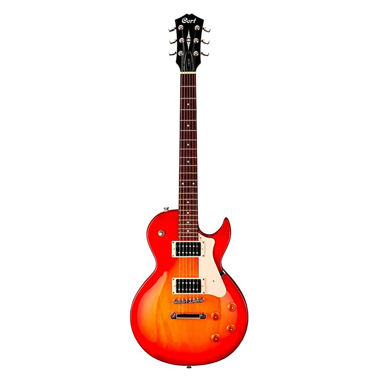 CORT CR100 Classic Rock Series Electric Guitar Cherry Red Sunburst