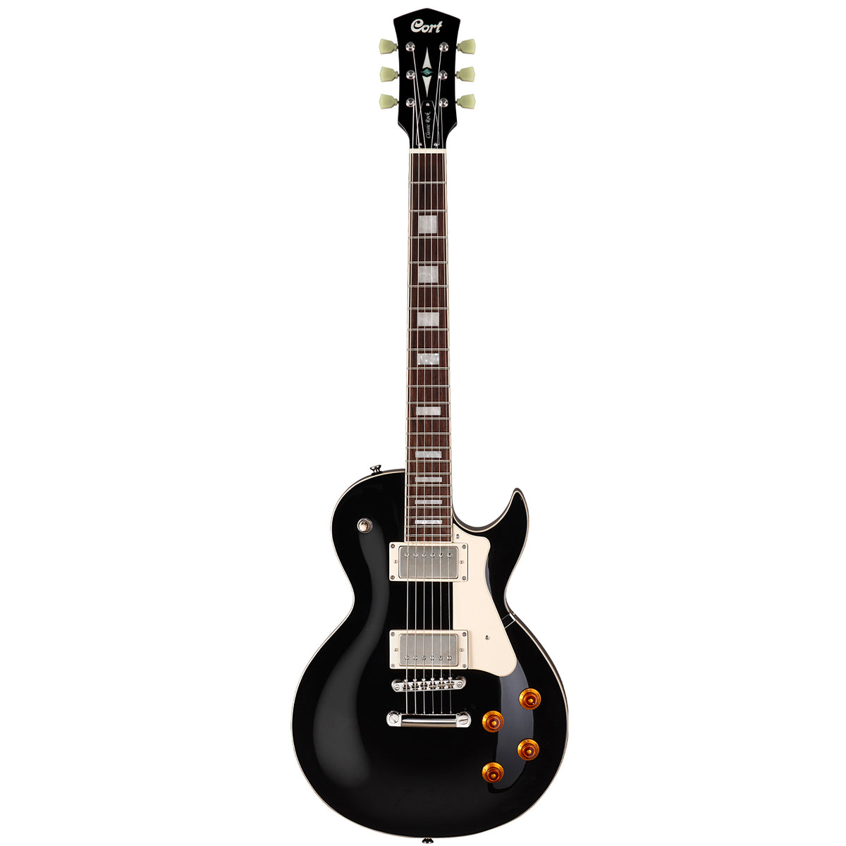 CORT CR200-BK Classic Rock Series Electric Guitar - Black