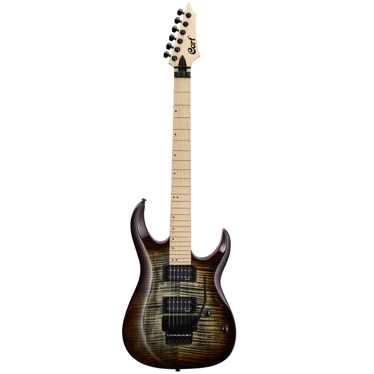 Cort X300BRB Electric Guitar- Brown Burst