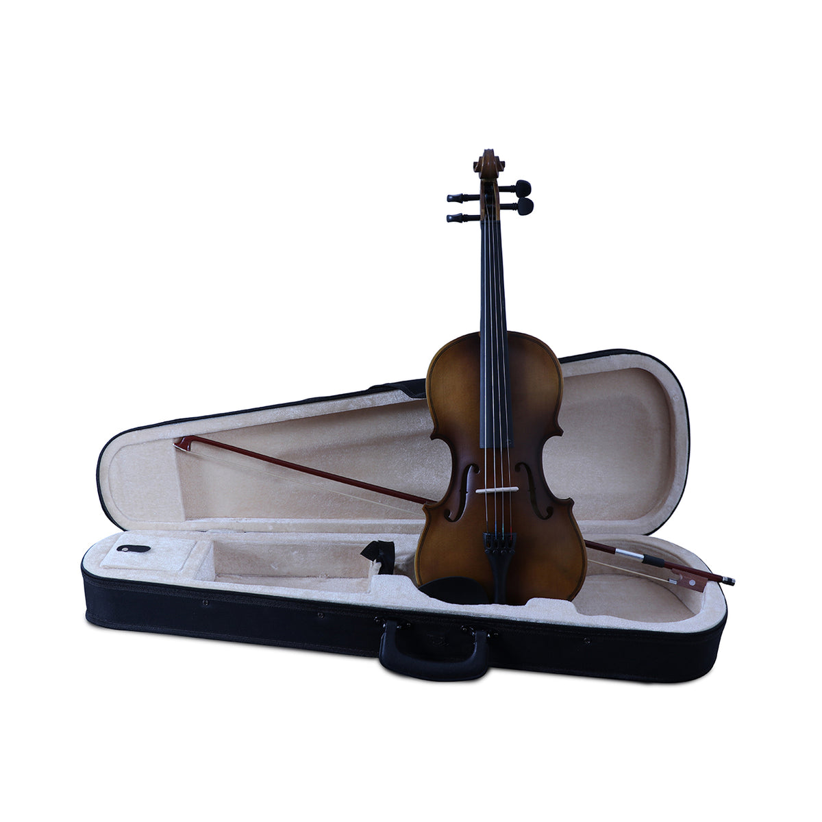 PR VS2 - Procraft Acoustic Violin Flamed Back and Side- 4/4 Dark natural