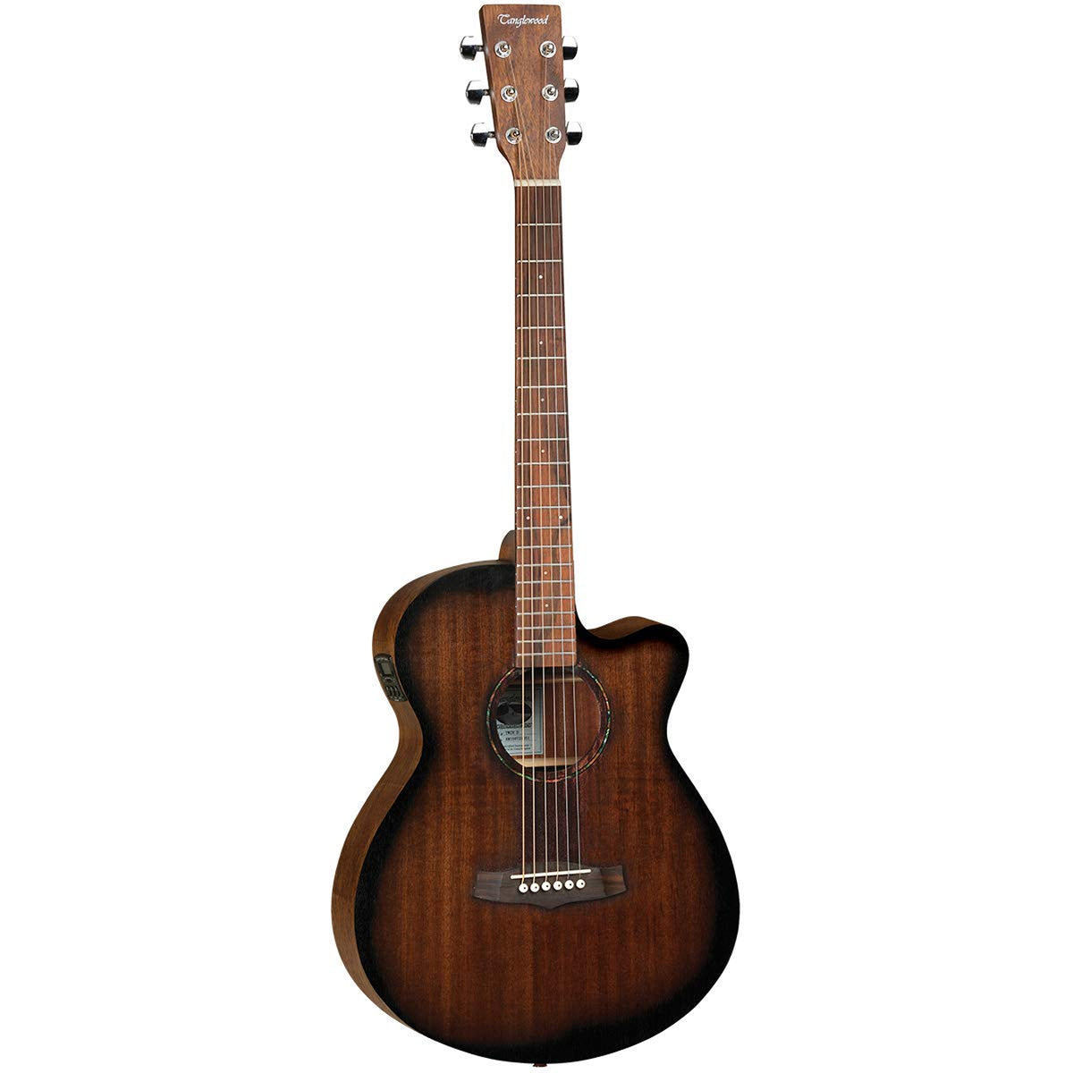 Tanglewood TWCR SFCE Crossroads Super Folk Cutaway Semi Acoustic Guitar