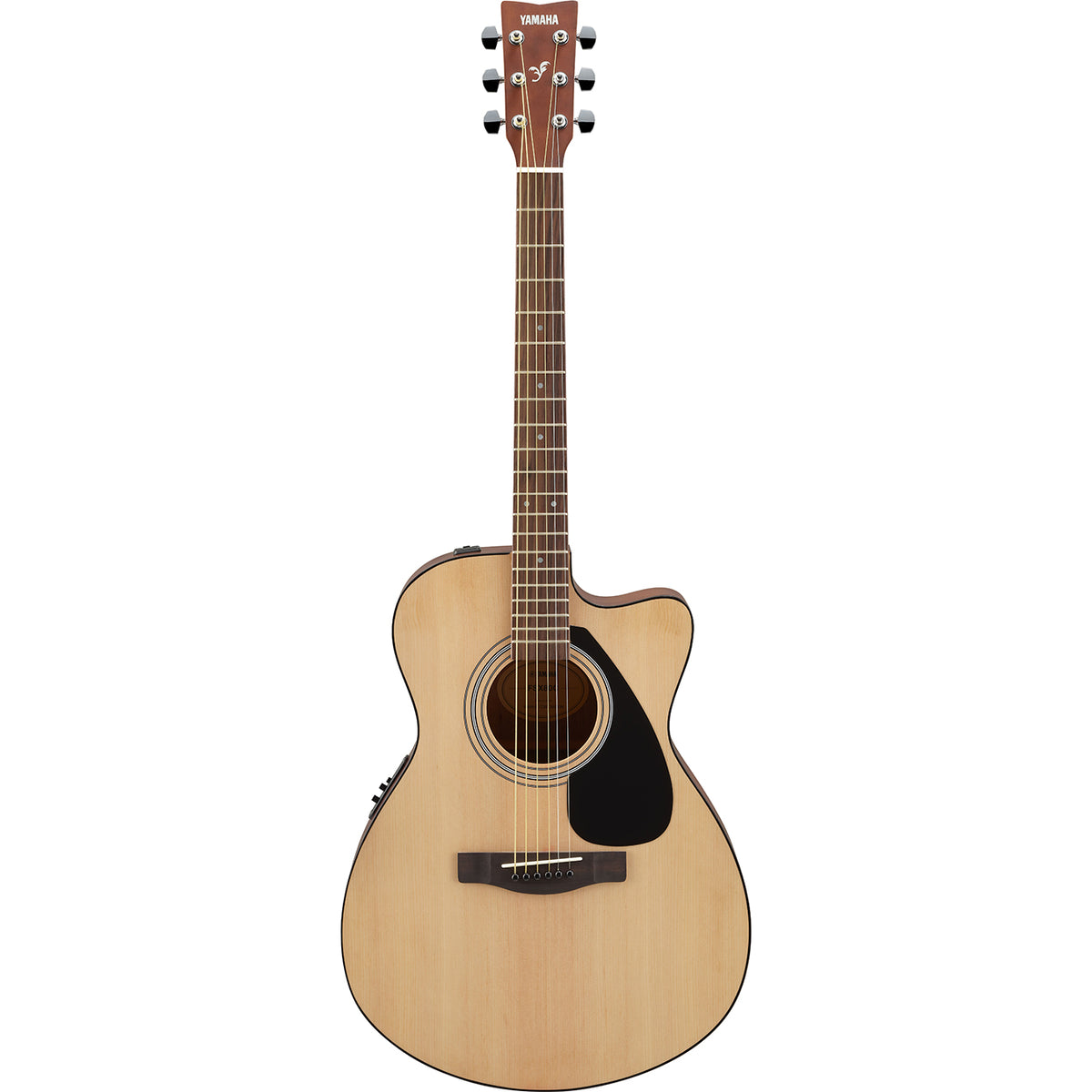 Yamaha FSX80C Concert Cutaway Semi-Acoustic Guitar- Natural