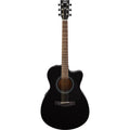 Yamaha FSX80C Concert Cutaway Semi-Acoustic Guitar- Black