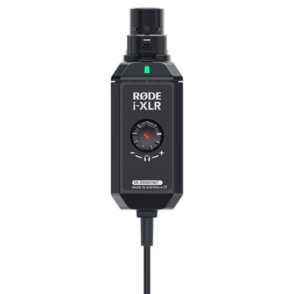 RODE i-XLR Digital XLR adaptor for Apple iOS® devices