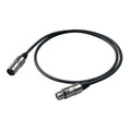PROEL BULK250LU3 BAL CABLE 3P XLRF 3P XLRM 3M