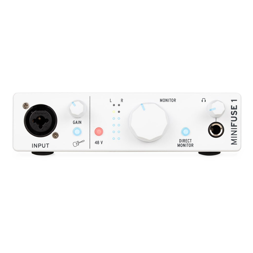 Arturia MiniFuse 1 portable USB-C Audio Interface - white