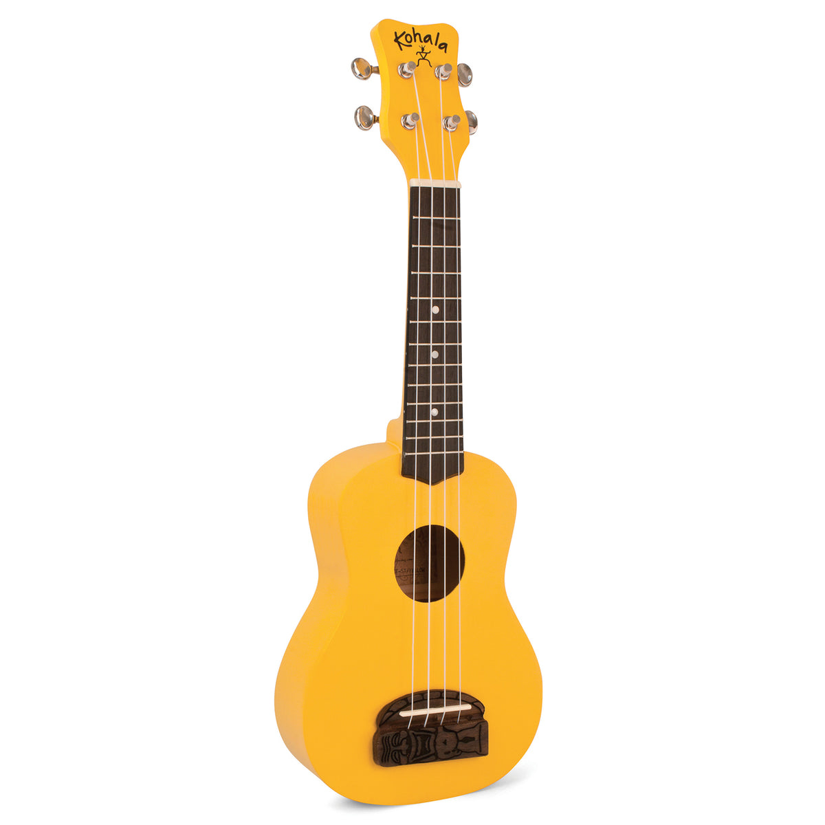 Kohala KT-SYE Tiki Uke Yellow Soprano Ukulele