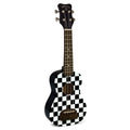 Kohala KT-SCB Tiki Uke Checkerboard Soprano Ukulele