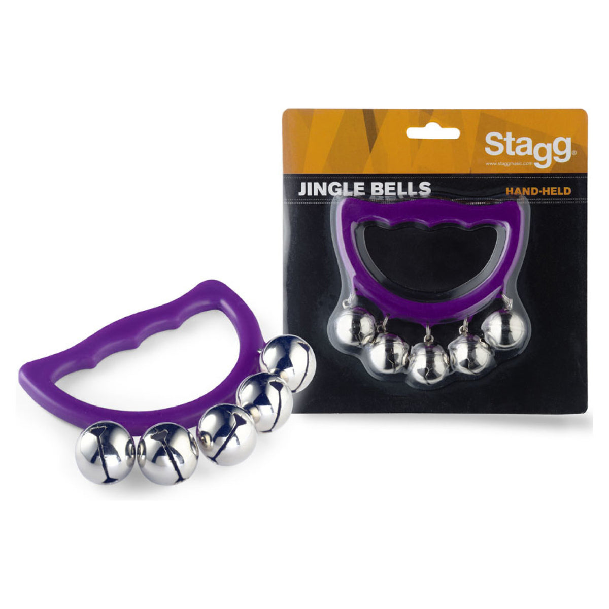 Stagg SHB5 PP Hand Bells 5 Bells Plastic