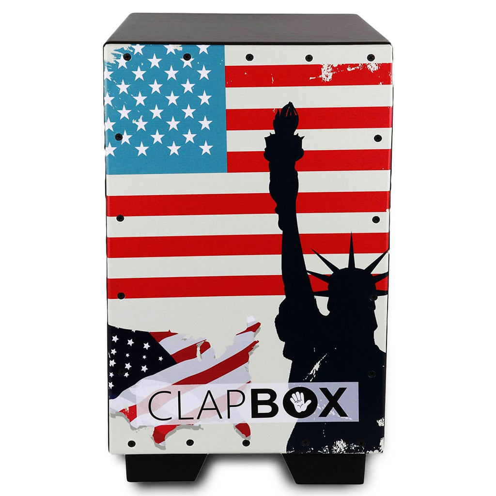 CLAPBOX GRAPHIC CAJON (American Flag)