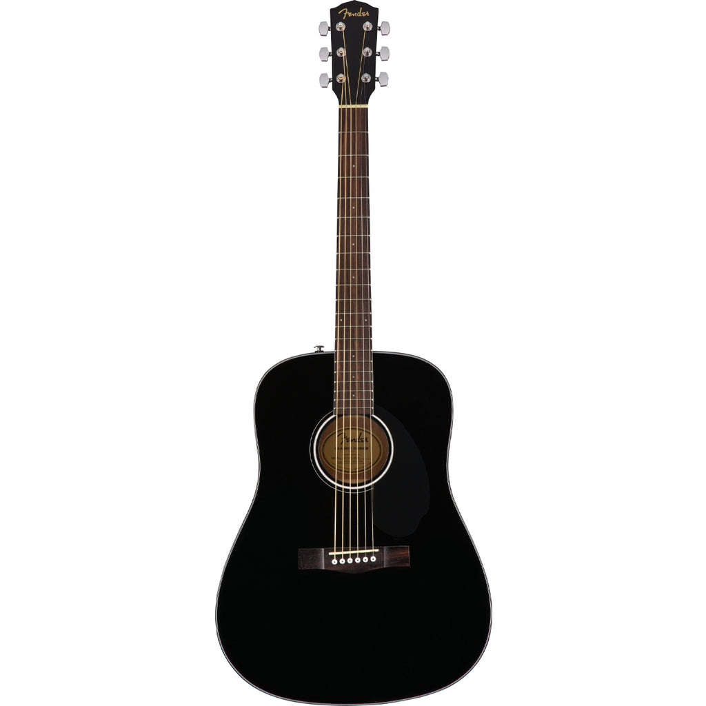 Fender CD60S Dreadnought Acoustic Guitar - Black