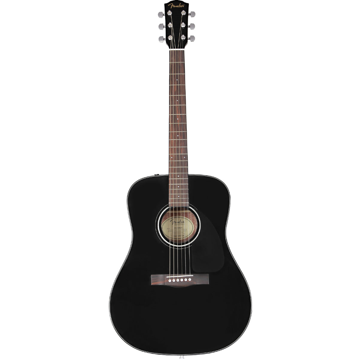 Fender CD-60 Dreadnought V3 Black w Bag