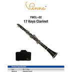 Vienna YWCL-02 Clarinet 17-keys With Case