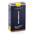 Vandoren CR102 Bb Clarinet Traditional Reeds Strength 2 - Box of 10